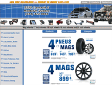 Tablet Screenshot of mag-wheels.ca